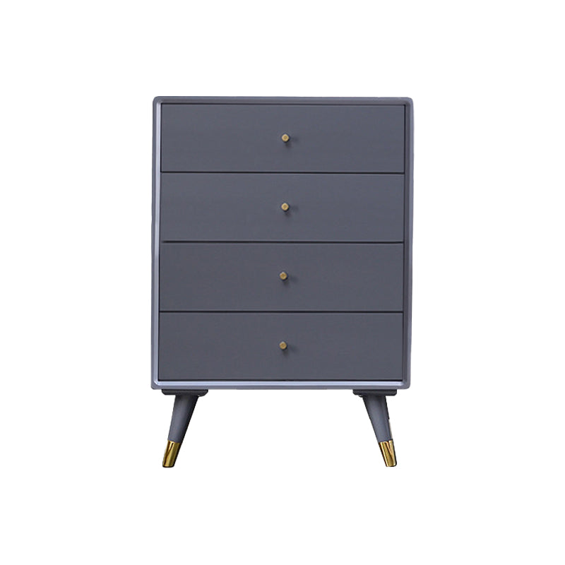 Solid Wood Accent Chest with 4/5/6/7 Drawers and Straight Legs