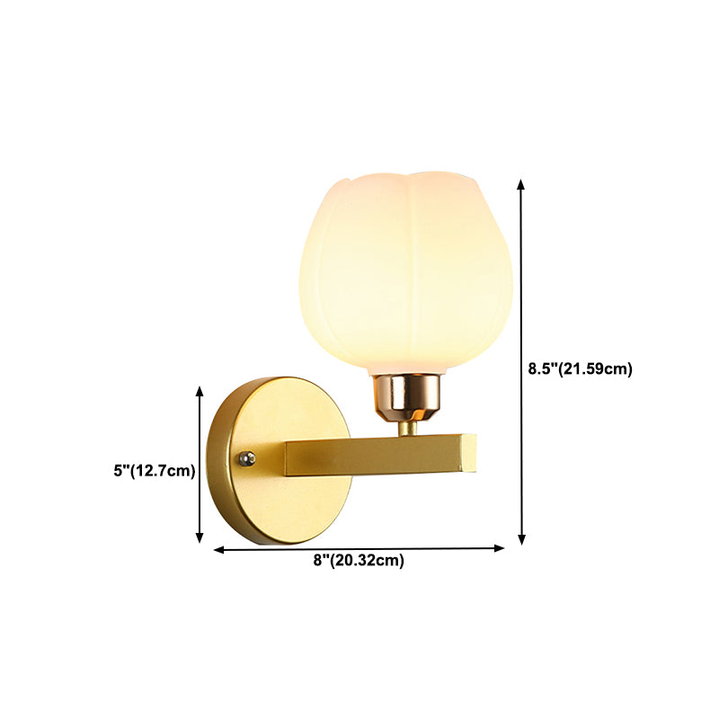 Modern Style Wall Light Simple Wall Mount Light with Iron for Dining Room