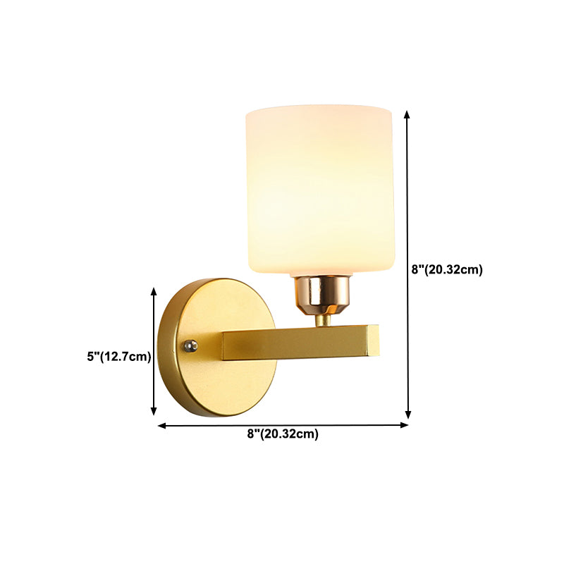 Modern Style Wall Light Simple Wall Mount Light with Iron for Dining Room