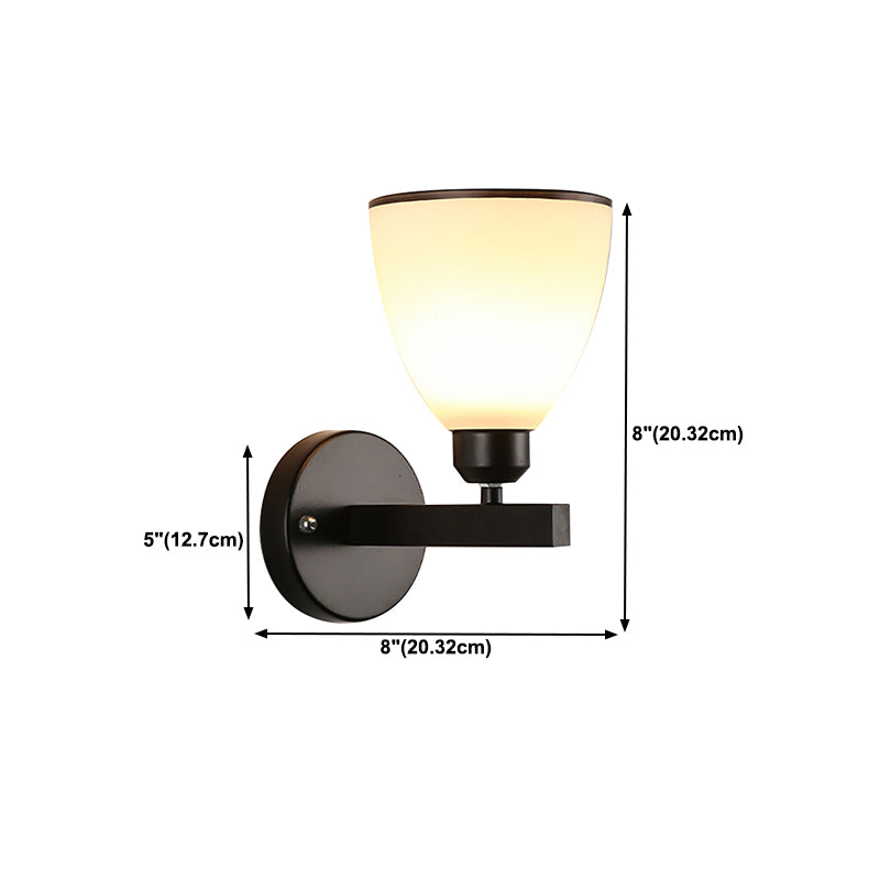 Modern Style Wall Light Simple Wall Mount Light with Iron for Dining Room