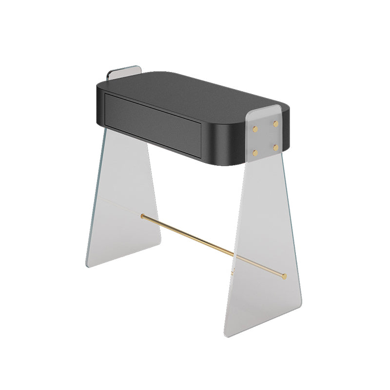 Contemporary Vanity Set with 1 Storage Drawer Wooden Make-up Vanity