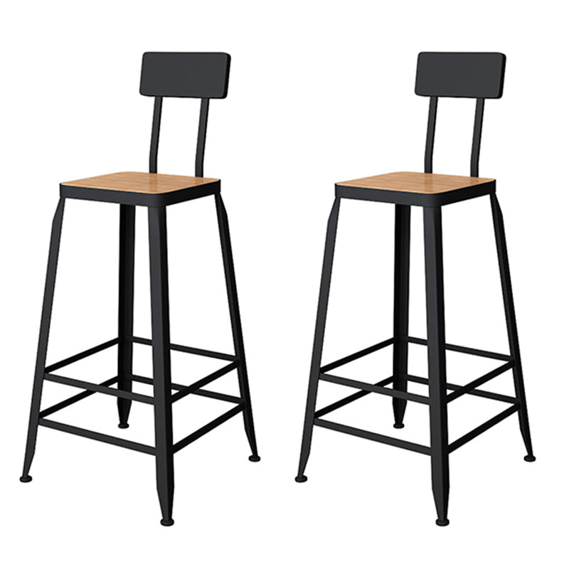Solid Wood Counter Height Set Rectangle 1/2/5 Pieces Glam Pub Table Set