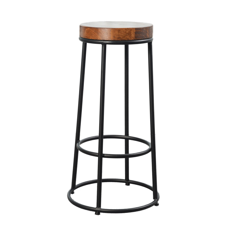 Modern Rectangle Pine Wood Bar Table Set 1/5/6 Pieces Counter Table with High Stools