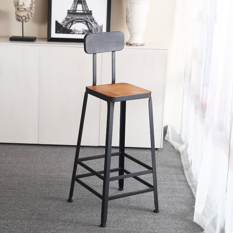 Modern Rectangle Pine Wood Bar Table Set 1/5/6 Pieces Counter Table with High Stools