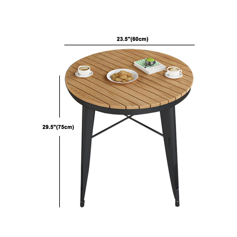 Modern 1/2/3/4/5 Pieces Dining Set Wood Dining Table for Courtyard Balcony