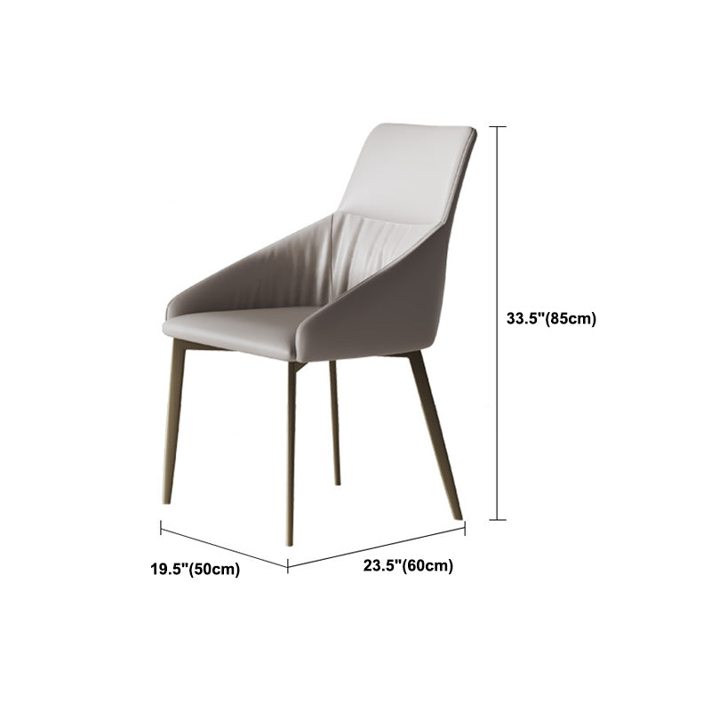 Glam Round Dining Set 1/2/3 Pcs Sintered Stone Dining Table with Armless Chairs