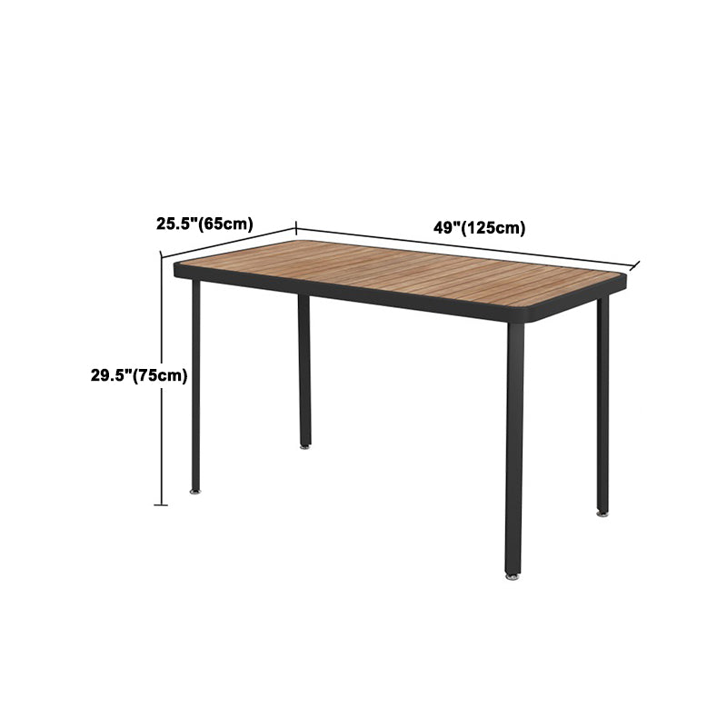 Modern Metal Dining Set 1/4/5/7 Pieces Dining Furniture for Kitchen