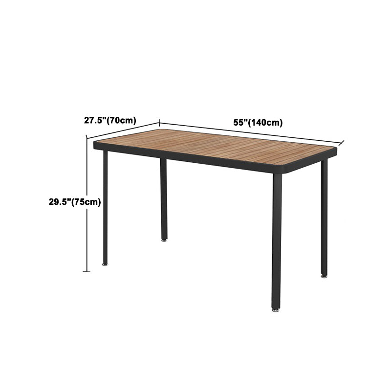 Modern Metal Dining Set 1/4/5/7 Pieces Dining Furniture for Kitchen