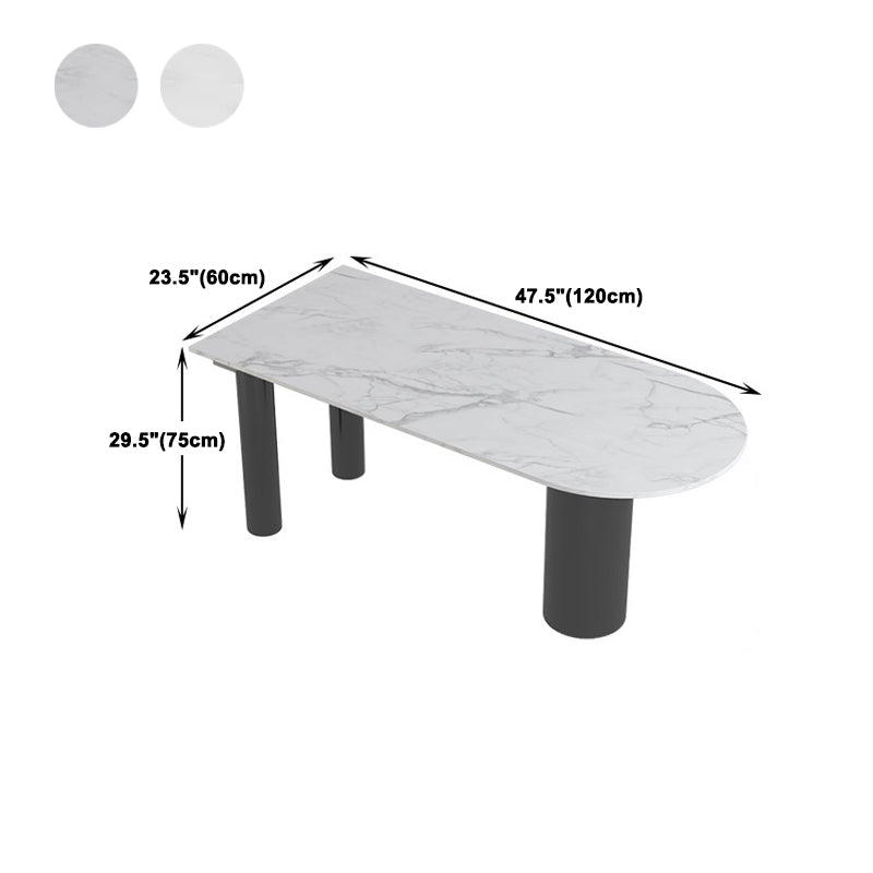 Glam Style Sintered Stone Dining Set Rectangle 1/4/5/6 Pieces Dining Set for Dining Areas