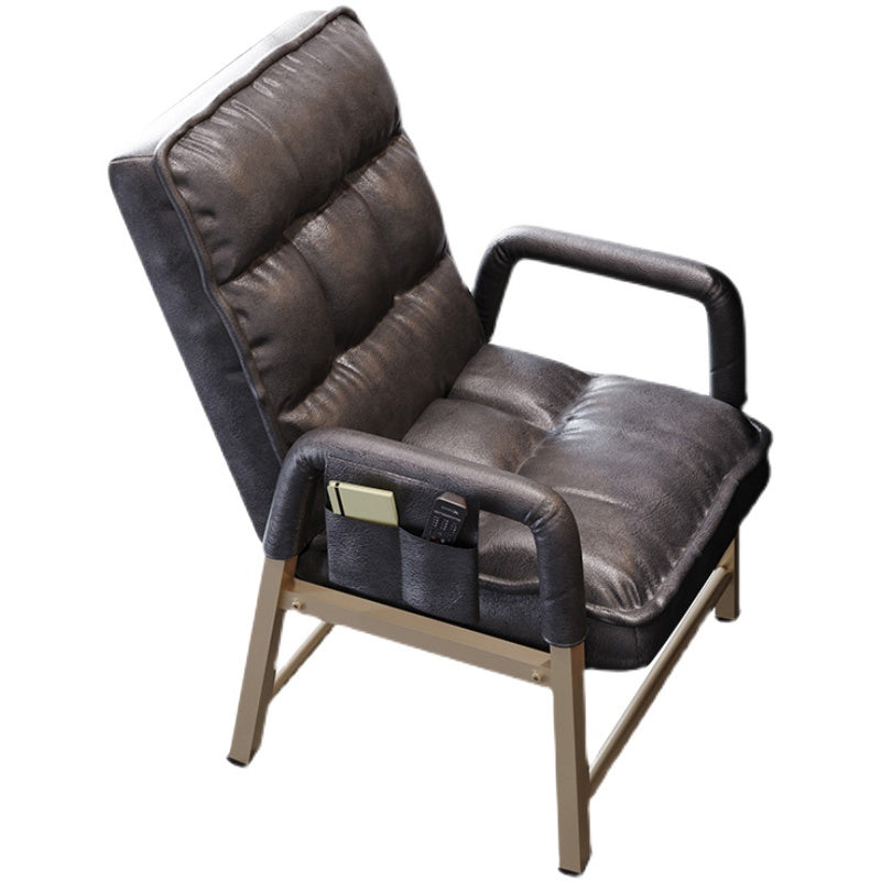 Modern Computer Chair Adjustable Back Height Office Mid-Back Chair