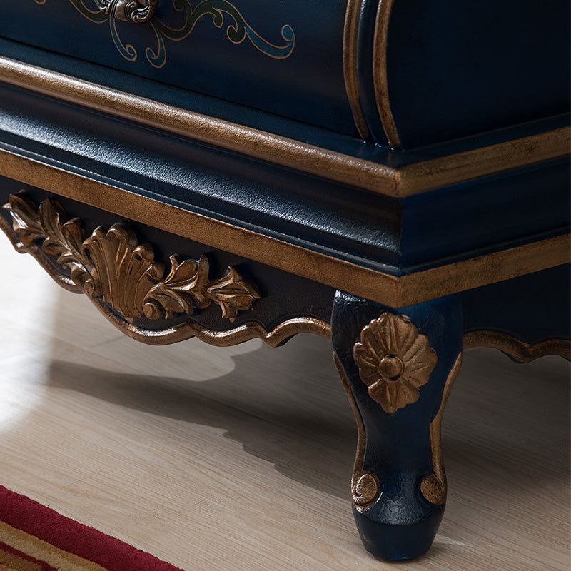 Traditional Style Lingerie Chest Vertical Wooden Storage Chest with 7 Drawers