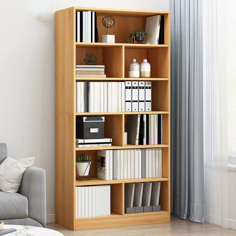 Closed Wooden Bookcase Modern Home Bedroom Living Room Standard Bookshelf