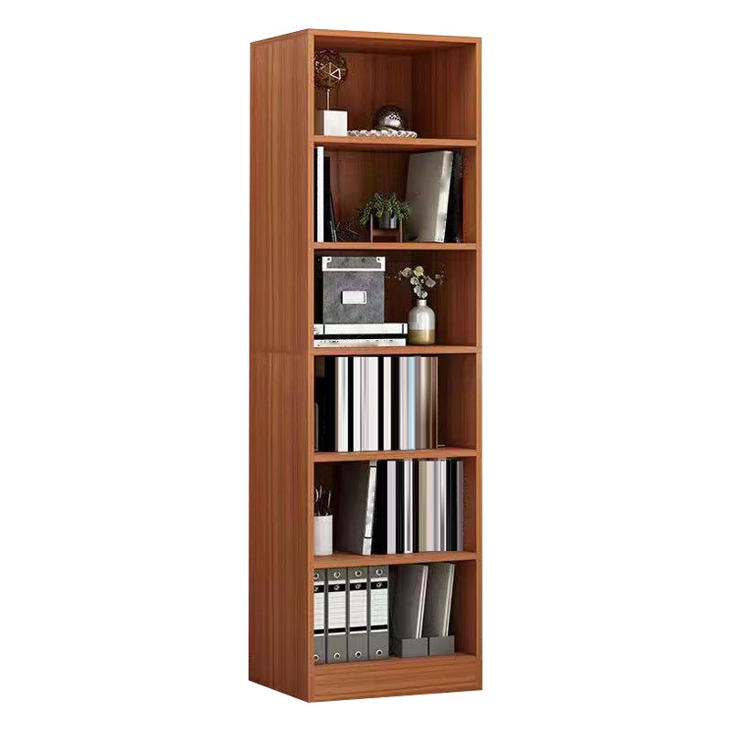 Closed Wooden Bookcase Modern Home Bedroom Living Room Standard Bookshelf