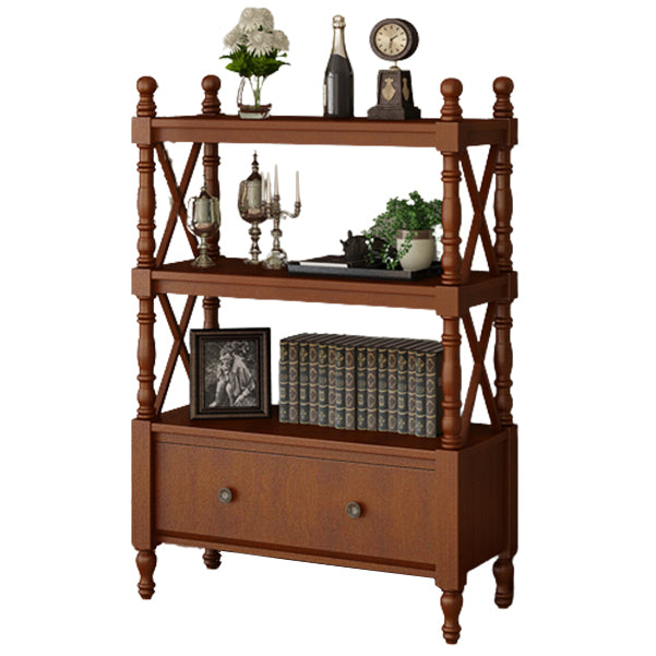 Rectangle Solid Wood Storage Bookshelf Nordic Study Room Bookcase