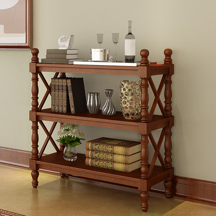 Rectangle Solid Wood Storage Bookshelf Nordic Study Room Bookcase