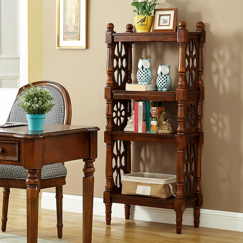 Rectangle Solid Wood Storage Bookshelf Nordic Study Room Bookcase