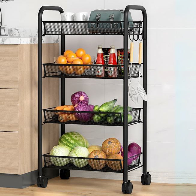 Modern Iron Bookcase, 10.5" W Geometric Bookshelf for Any Room