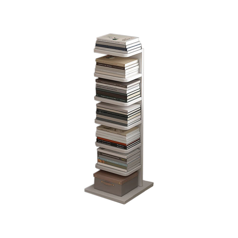 13.78"W Bookcase Contemporary Style Bookshelf for Home and Office