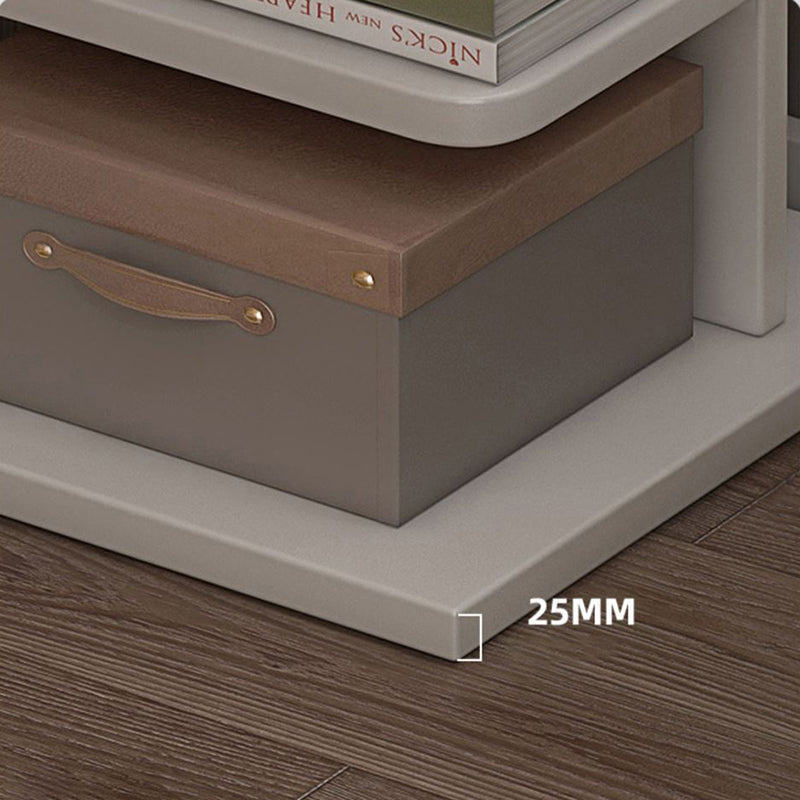 13.78"W Bookcase Contemporary Style Bookshelf for Home and Office