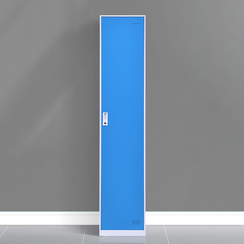 Non-Hanging Storage Cabinet Contemporary Steel Wardrobe Armoire