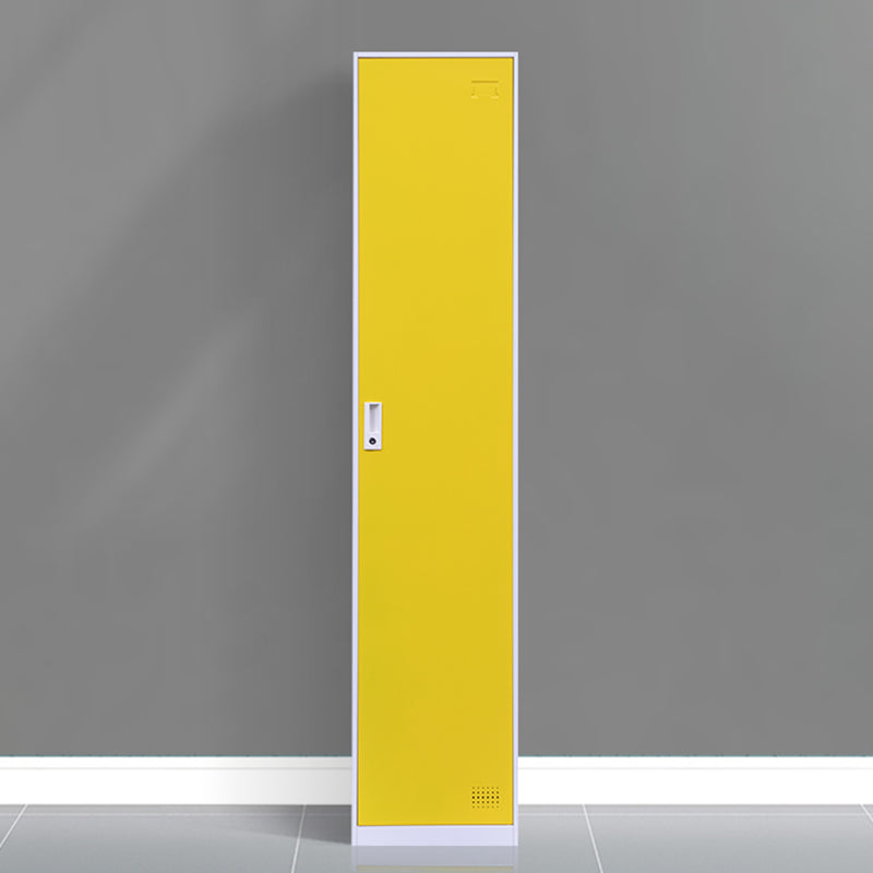 Non-Hanging Storage Cabinet Contemporary Steel Wardrobe Armoire