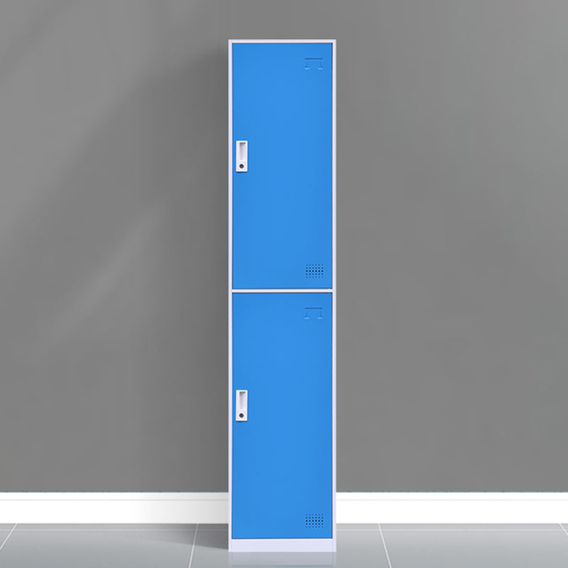 Non-Hanging Storage Cabinet Contemporary Steel Wardrobe Armoire