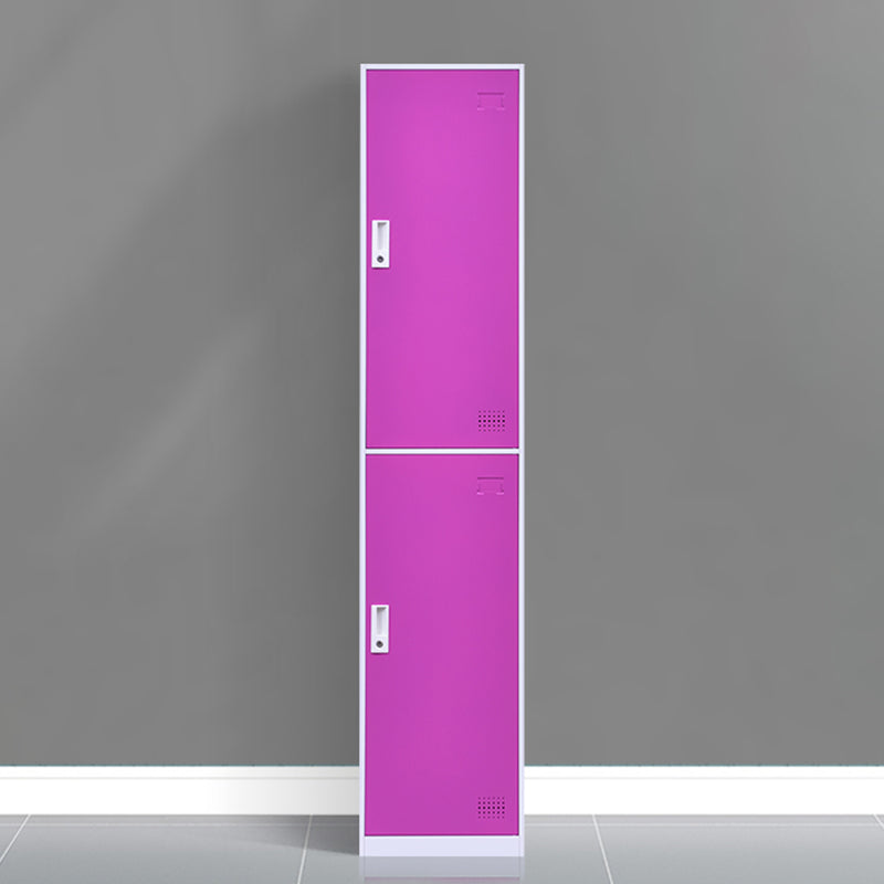 Non-Hanging Storage Cabinet Contemporary Steel Wardrobe Armoire