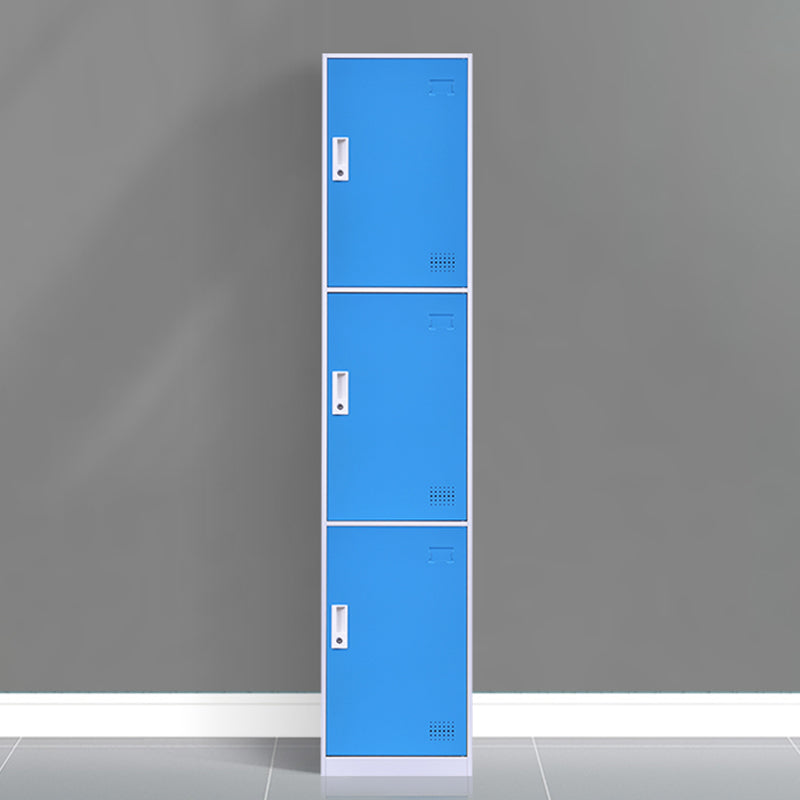 Non-Hanging Storage Cabinet Contemporary Steel Wardrobe Armoire