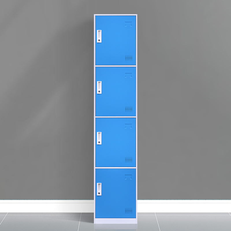 Non-Hanging Storage Cabinet Contemporary Steel Wardrobe Armoire