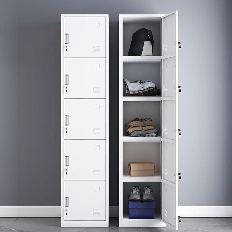 Contemporary Wardrobe Metal Wardrobe Closet for Home,16.54" D x 14.96" W x 70.87" H