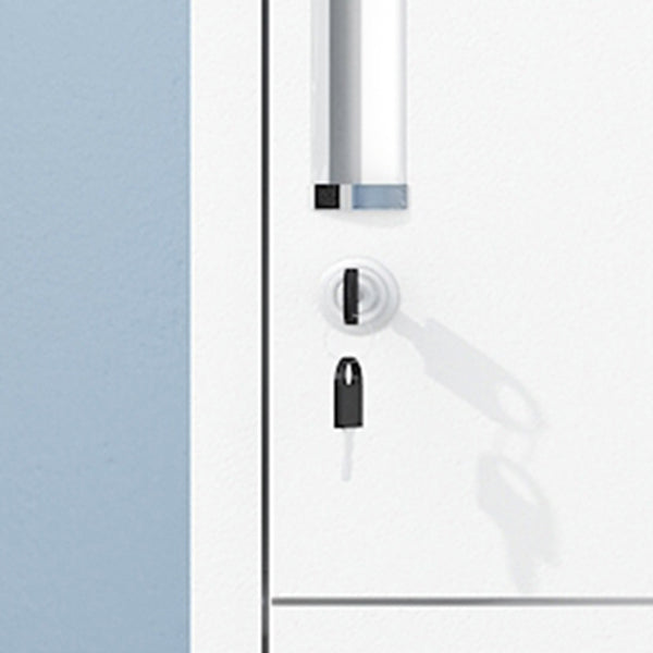 Contemporary Wardrobe Metal Wardrobe Closet for Home,16.54" D x 14.96" W x 70.87" H