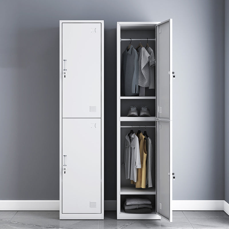 Contemporary Wardrobe Metal Wardrobe Closet for Home,16.54" D x 14.96" W x 70.87" H