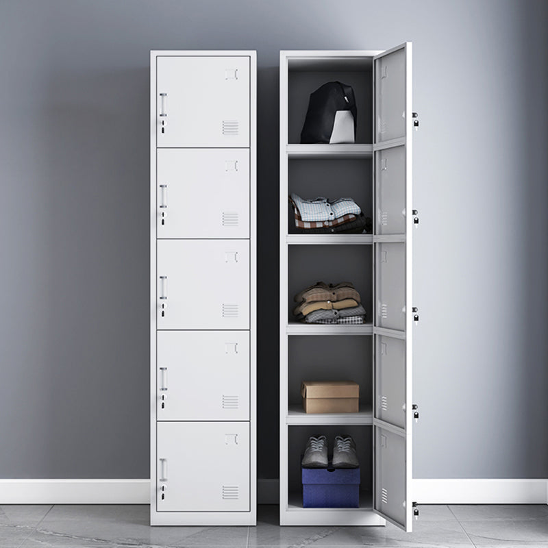 Contemporary Wardrobe Metal Wardrobe Closet for Home,16.54" D x 14.96" W x 70.87" H