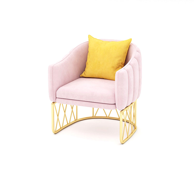 Tight Back Velvet Sofa with Pillows for Apartment 25.59" Wide