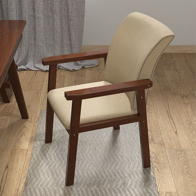 Linen Arm Chair 22.04" L x 21.65" W x 32.67" H Accent Armchair for Living Room