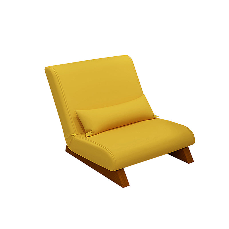 27.95"Wide * 26.37"Deep Cotton Blend Slipper Accent Chair with Tight Back