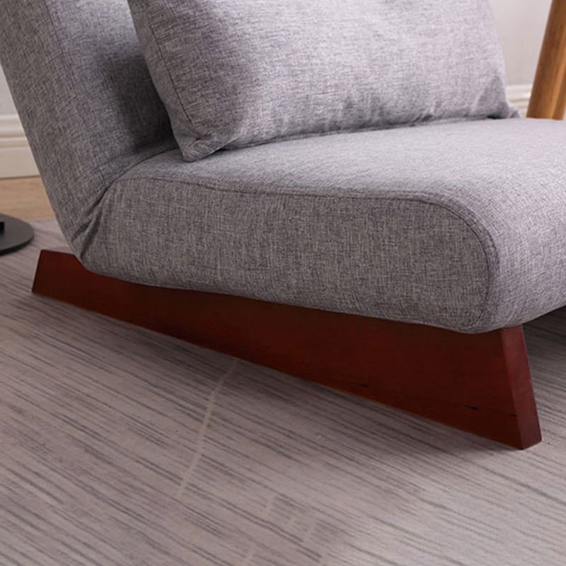 27.95"Wide * 26.37"Deep Cotton Blend Slipper Accent Chair with Tight Back