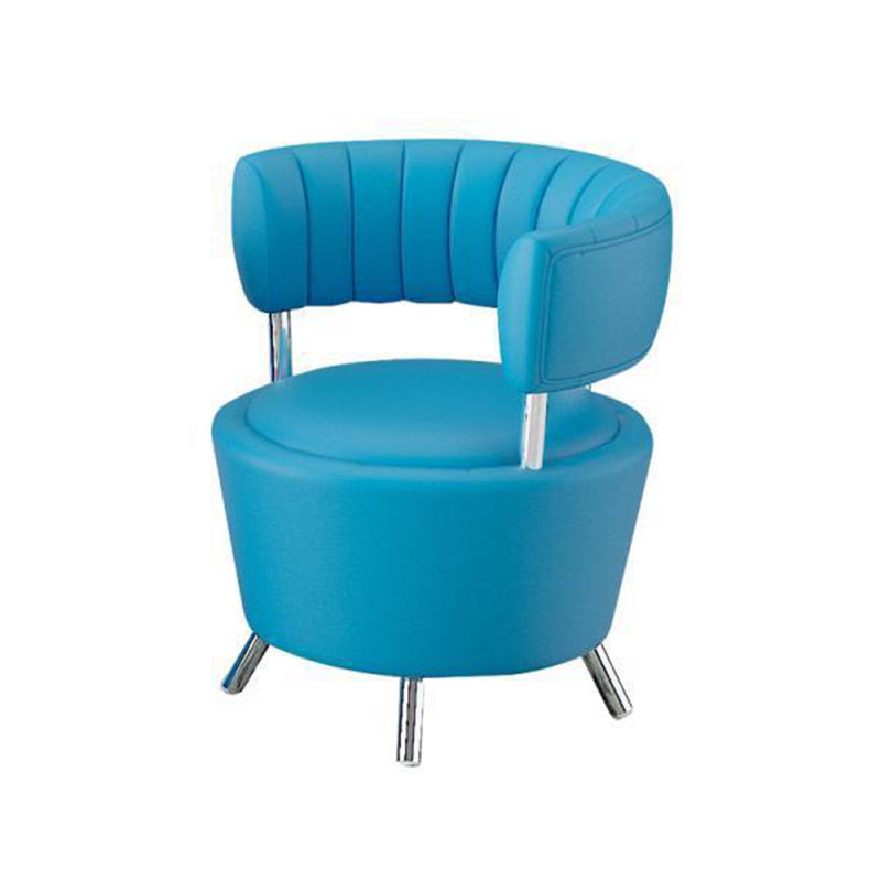 Faux Leather  Chair 25.19" L x 23.22" W x 27.55" H Armless Chair