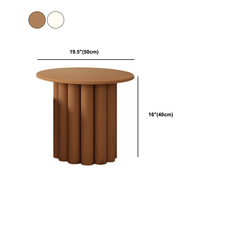 Scandinavian Round Wooden Coffee Table 4 Legs /Pedestal Cocktail Table