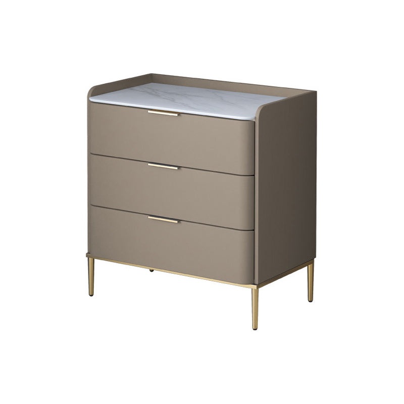 23.62" H x 15.74" L Contemporary Wood Accent Chest with Drawers