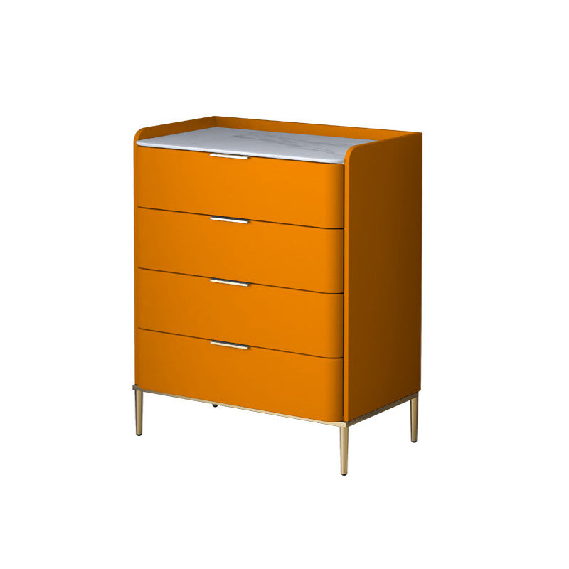 23.62" H x 15.74" L Contemporary Wood Accent Chest with Drawers