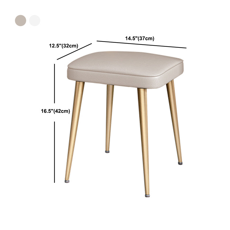 Contemporary Wood Makeup Vanity Set 2-Drawer Dressing Table With Mirror