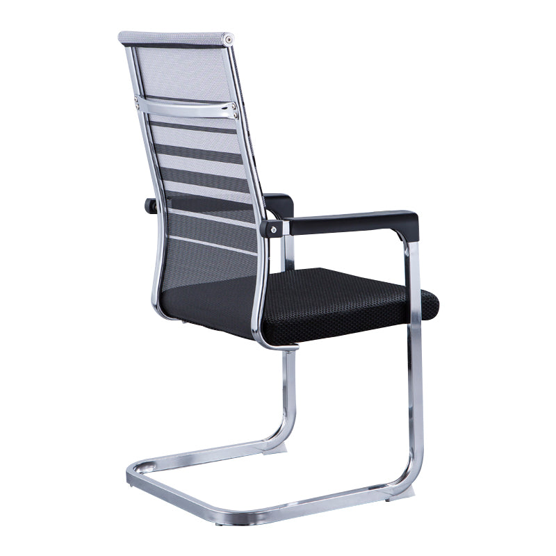 Medium/High Back Office Chair Fixed Arm Task Chair for Home Office