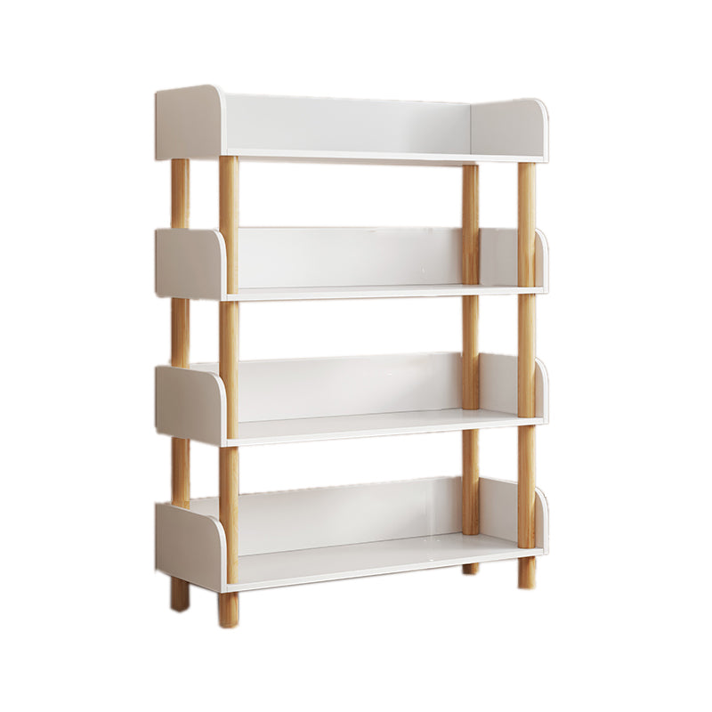 Open Wooden Bookcase Modern Minimalist Home Living Room Bookshelf