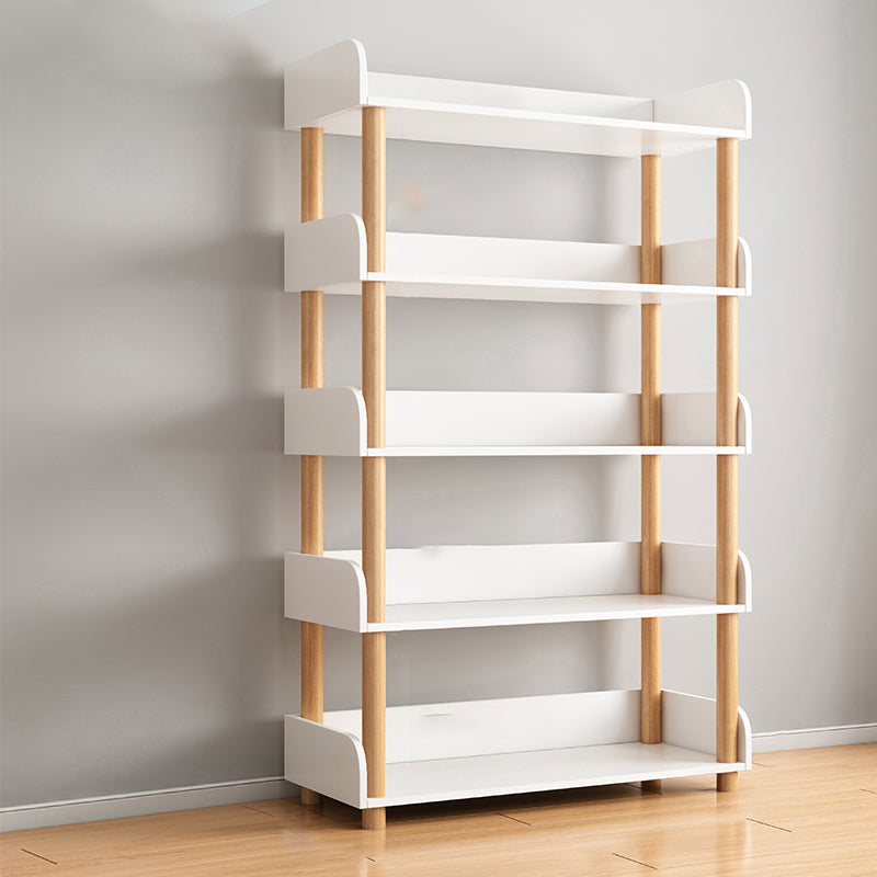 Open Wooden Bookcase Modern Minimalist Home Living Room Bookshelf