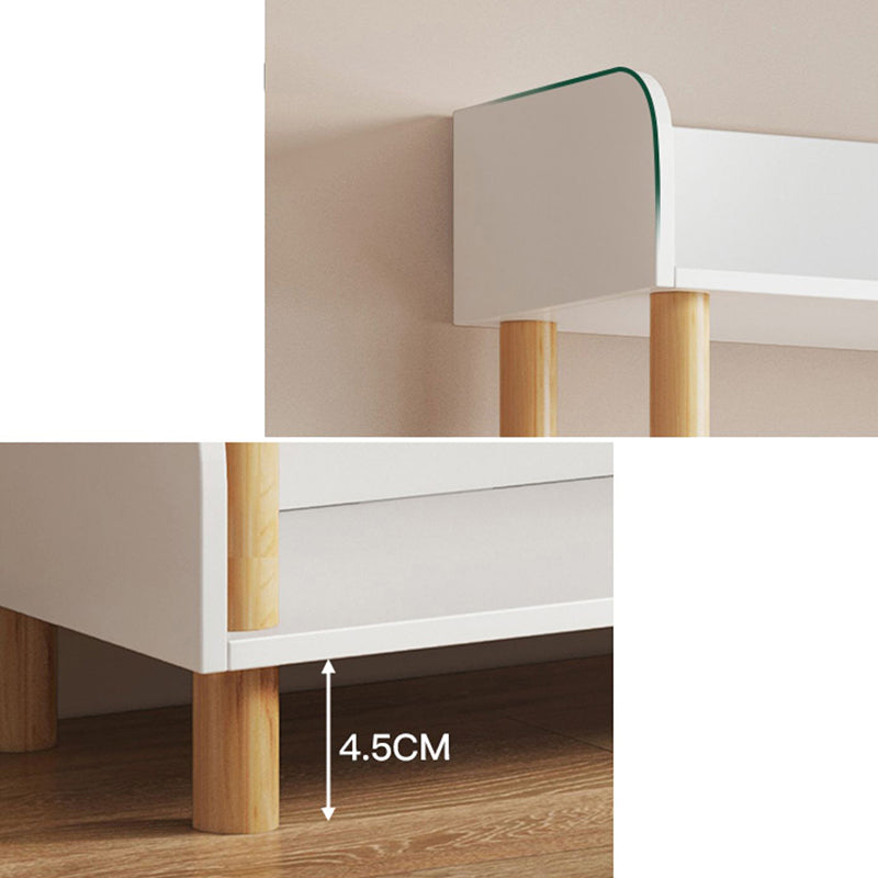 Open Wooden Bookcase Modern Minimalist Home Living Room Bookshelf