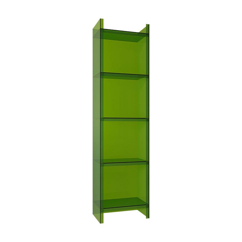 Scandinavian Home Office Bookshelf Acrylic Closed Back Bookcase
