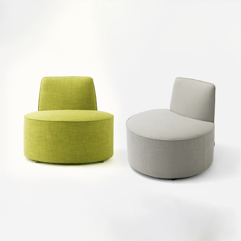 Armless Chair 31.4"L x 26.7"W x 27.5"H Solid Wood Frame Chair for Living Room