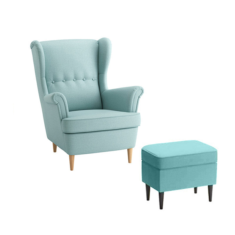 Wingback Chair 31.49" L x 37.79" W x 39.76" H Arms Included Flared Arms Chair