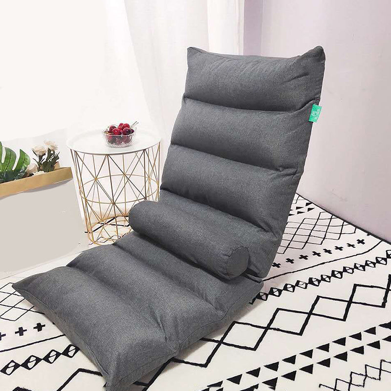 Solid Color Convertible Chair Armless Chair for Living Room/Bedroom